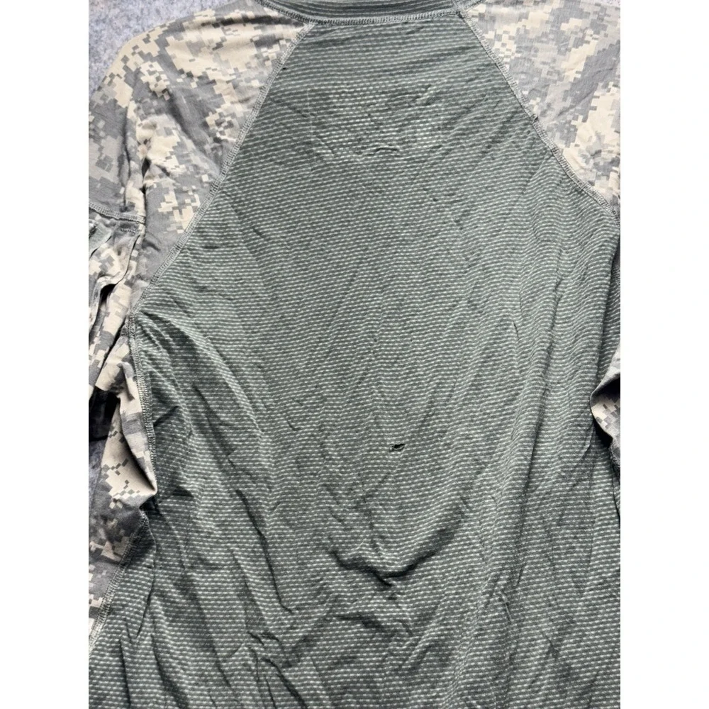 USGI ACU MASSIF DIGITAL CAMO ARMY COMBAT SHIRT ACS FLAME RESISTANT LONG SLEEVE-M